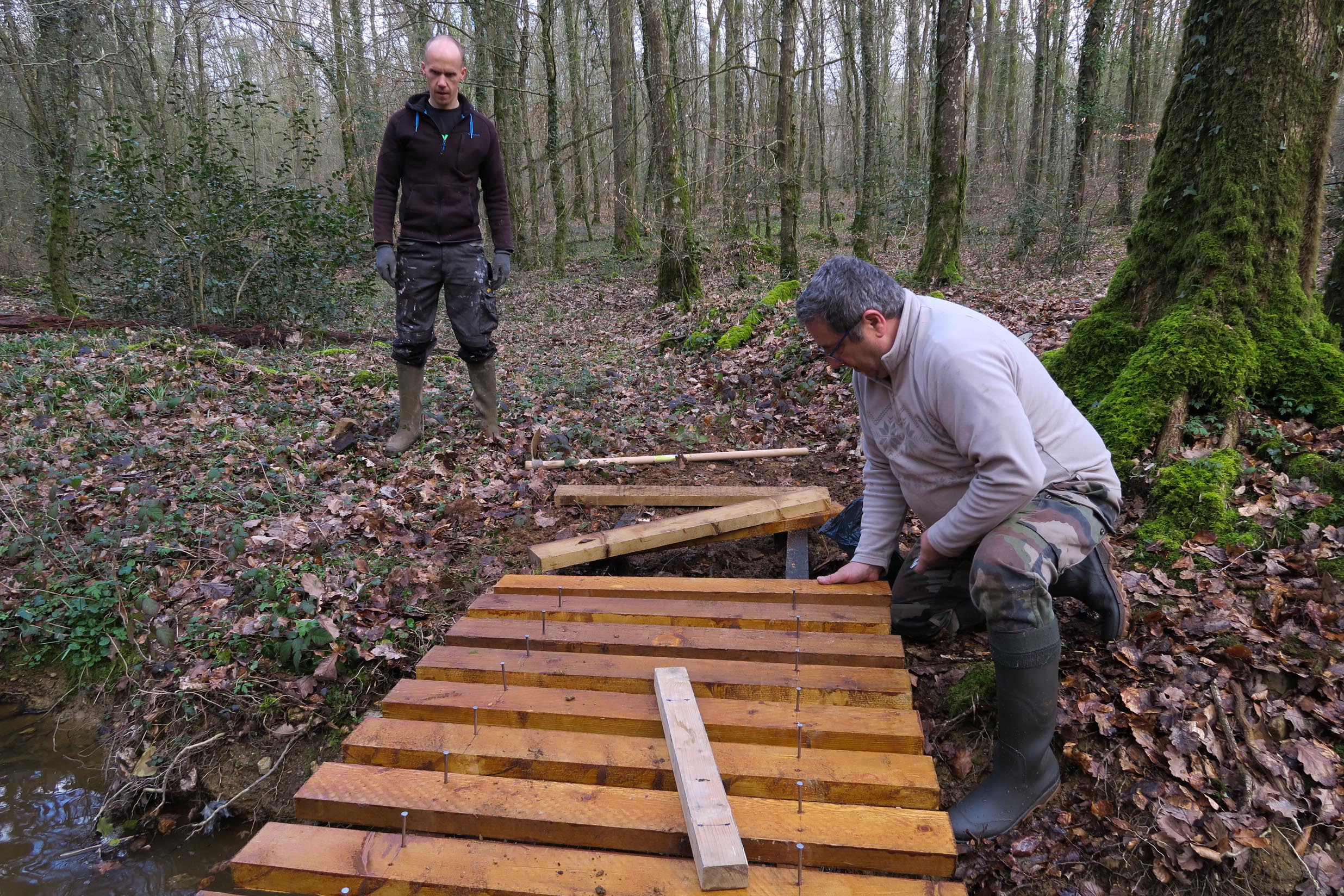 2018-03-10 Fabrication passerelle forêt Rennes-5